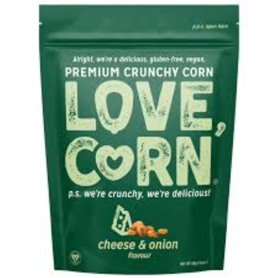 LOVE CORN CHEESE N ONION 115G